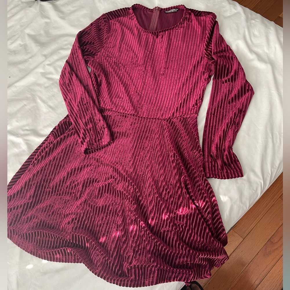 Shein velvet dress!